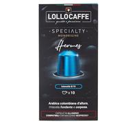 10 Cápsulas de Aluminio Lollo Caffè Box Specialty Hermes Compatible con Nespresso®