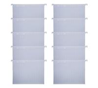 10 carpetas colgantes tamaño carta con pestañas, carpeta de clasificación de archivos, bolsa de almacenamiento para ahorrar tiempo en la oficina