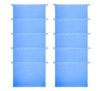 10 carpetas colgantes tamaño carta con pestañas, carpeta de clasificación de archivos, bolsa de almacenamiento para ahorrar tiempo en la oficina