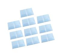 10 carpetas de doble cara de plástico resistente, resistente a desgarros, organizador de documentos, diseño minimalista, carpeta duradera