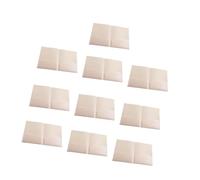10 carpetas de doble cara de plástico resistente, resistente a desgarros, organizador de documentos, diseño minimalista, carpeta duradera