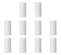 10 cartuchos de filtro de sedimentos de polipropileno de 5 pulgadas, repuesto de sedimentos de algodón de polipropileno, adecuados para purificadores de agua, repuesto de filtro de jarra