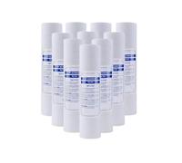 10 cartuchos de filtro purificador de agua de 10 pulgadas, 1 y 5 micrones PPF/sedimentos, cartucho de repuesto frontal de ósmosis inversa de alta densidad.(1 micron)