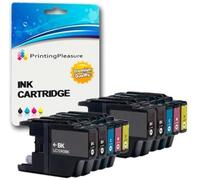 10 Cartuchos de tinta compatibles para Brother DCP-J525W DCP-J725DW DCP-J925DW MFC-J425W MFC-J430W MFC-J435W MFC-J5910DW MFC-J625DW MFC-J6510DW MFC-J6710DW MFC-J6910DW MFC-J825DW | LC1240 LC1220