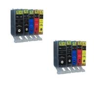 10 Cartuchos de Tinta con Chip para Canon Libre Selección iP4850 iP4950 MG4150 MG5120 MG5150 MG5220 MG5250 MG5340 MG5350 MG6120 MG 6150 MG6250 MG8120 MG8150 MG8240 MX882 MX884 MX885 Serie Pixma