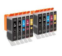 10 Cartuchos de tinta de tinta para Canon PIXMA MG5200 MG5250 MG300 MG320