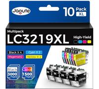 10 cartuchos de tinta LC3217 LC 3219 XL LC 3219XL compatibles con Brother LC-3219XLBK/LC-3219XLC/LC-3219XLM/LC-3219XLY