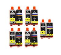 10 Cartuchos de Tinta Negros compatibles PGI-35 PGI35 CLI-36 CLI36 35 36, compatibles con Impresora Canon PIXMA IP100 iP110 IP100B TR150(5SET)