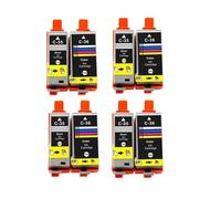 10 Cartuchos de Tinta Negros compatibles PGI-35 PGI35 CLI-36 CLI36 35 36, compatibles con Impresora Canon PIXMA IP100 iP110 IP100B TR150(4SET)