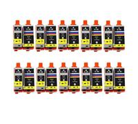 10 Cartuchos de Tinta Negros compatibles PGI-35 PGI35 CLI-36 CLI36 35 36, compatibles con Impresora Canon PIXMA IP100 iP110 IP100B TR150(10SET)