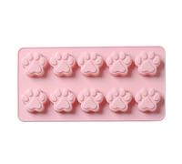 10 celdas preciosas para fondant de chocolate, fondant 3D para fiesta de cumpleaños, suministros de pasteles, moldes profesionales para hornear chocolate, caramelos, moldes de silicona para piruletas