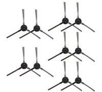 10 cepillos de borde para aspiradora robótica WAP ROBOT W300, modelo compatible para una mejor recogida de suciedad a lo largo de paredes y muebles