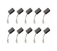 10 cepillos de carbono compatibles con herramientas eléctricas Bosch E74, GWS7-100, GWS7-125, GWS7-100T, GOP250CE, material de carbono de repuesto para
