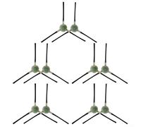 10 cepillos de repuesto para robot aspirador Lefant M310 M310G para mantener un rendimiento de limpieza profunda