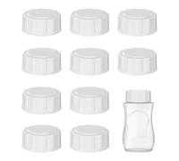 10 cierres de botella de viaje, cierres para botellas de bebé para botellas Avent, tapones de repuesto para biberones con anillo de sellado, cierres de botella de viaje personalizados Avent