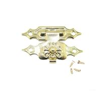 10 cierres de cerrojo de madera con acabado de bronce de latón antiguo para un cierre seguro en cofres de joyería, cajas de vino y cajas de madera (bronce de latón antiguo)