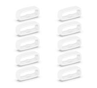 10 cierres de silicona de 18 mm, 20 mm, 22 mm, accesorio de repuesto para correa de reloj inteligente