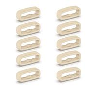 10 cierres de silicona de 18 mm, 20 mm, 22 mm, accesorio de repuesto para correa de reloj inteligente