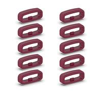 10 cierres de silicona de 18 mm, 20 mm, 22 mm, accesorio de repuesto para correa de reloj inteligente