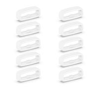 10 cierres de silicona de 18 mm, 20 mm, 22 mm, accesorio de repuesto para correa de reloj inteligente
