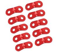 10 cierres ligeros para tienda de campaña al aire libre, ajustadores de línea para acampar al aire libre y expediciones, sujetadores ligeros para tienda de campaña