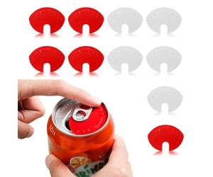 10 cierres para latas de bebidas, tapas resistentes al polvo, tapas para latas de coca cola, tapas para latas de cerveza, para bebidas de refrescos