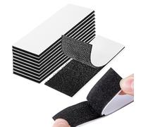 10 cintas adhesivas de en la parte posterior, almohadillas adhesivas de doble cara de 3 x 10 cm, cinta autoadhesiva extraíble resistente para paredes, pisos, plásticos, vidrios, metales