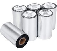 10 cintas de cera de transferencia térmica Ink Out 110 x 300, Zebra, Sato, Citizen, Toshiba, Argox, Intermec