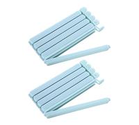 10 clips coloridos para bolsas de sellado de alimentos, bolsa de sellado de almacenamiento de cocina, selladora de abrazadera de mantenimiento fresco para bolsas de aperitivos de cocina, congelador