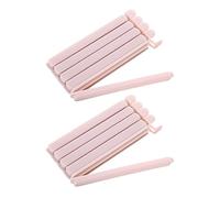 10 clips coloridos para bolsas de sellado de alimentos, bolsa de sellado de almacenamiento de cocina, selladora de abrazadera de mantenimiento fresco para bolsas de aperitivos de cocina, congelador