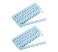 10 clips coloridos para bolsas de sellado de alimentos, bolsa de sellado de almacenamiento de cocina, selladora de abrazadera de mantenimiento fresco para bolsas de aperitivos de cocina, congelador