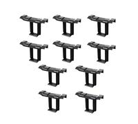 10 clips de drenaje de agua para panel solar, módulo fotovoltaico, mantenimiento fotovoltaico, 45 mm, color negro
