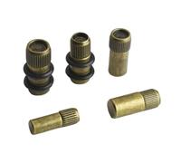 10 clips de estante de gabinete para soporte resistente de estantes en varios muebles, pinzas de plástico transparente para uso doméstico (8 mm)
