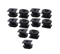 10 clips de moldeo de panel basculante 6G1Z5410182A para Ford 500 2005 y modelos posteriores, clips de nailon para carrocería de vehículo