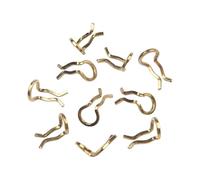 10 clips de resorte para pastillas de freno compatibles con Shimano XT SLX | 10pcs Stainless Steel Bike Brake Pad Caliper Spring Clips for Shimano XT SLX XTR Formula Mega Disc Brakes Easy
