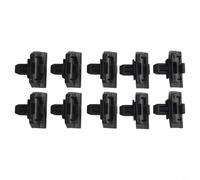10 clips frontales para moldeo 5189180-AA para Commander 2006-2010, retenedores de pasador de nailon para reemplazo de molduras acampanadas, parte superior de 13 x 31 mm, parte inferior de 14 x 22 mm