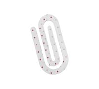10 clips multiusos para documentos, clips acrílicos, marcadores de páginas de libros, para libros de texto, novelas, cuadernos, diarios, para documentos