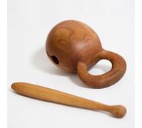 10 cm Mokugyo - Bloque de templo budista Muyu para instrumentos de tambor, accesorios budistas