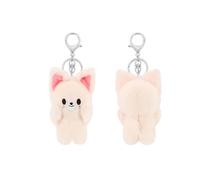 10 cm Stray Kids Llavero de peluche MAGNET serie "ATE" SKZoo Llavero lindo llavero colgante para los fans (Foxi.ny)