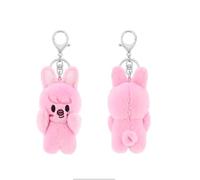 10 cm Stray Kids Llavero de peluche MAGNET serie "ATE" SKZoo Llavero lindo llavero colgante para los fans (Dwaekki)
