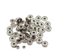 10 cojinetes CNC de acero de alta velocidad en miniatura for motores pequeños 683 684 685 686 687 688 689-2Z ZZ(Ordinary,688)
