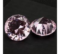 10 colores de cristal en forma de diamante pisapapapeles de cristal decorativo de cristal gema gigante boda adorno regalos, rosa, 60 mm