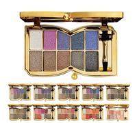 10 Colors Sparkle Shimmer Eyeshadow Palette, Glitter Eyeshadow Palette, Professional Makeup Glitter Eyeshadow Palette (04#)