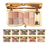 10 Colors Sparkle Shimmer Eyeshadow Palette, Glitter Eyeshadow Palette, Professional Makeup Glitter Eyeshadow Palette (10#)