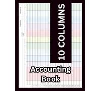 10 Column Accounting Book: Finance Analysis Profit and Loss Statement