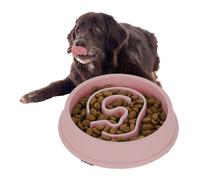 10 comederos antivoracidad perro Cuenco antiestrés rosa Plato antiansiedad 650ml