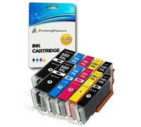 10 Compatibles PGI-580/CLI-581 XXL Cartuchos de Tinta para Canon Pixma TR7550 TS6151 TS6251 TS705 TS8152 TS8251 TS8252 TS9550 TS9551 TS9551C | PGI-580PGBK CLI-581BK CLI-581C CLI-581M CLI-581Y XXL