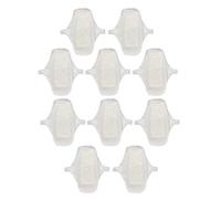 10 compresas reutilizables ultrafinas, compresas menstruales reutilizables, servilletas lavables de carbón, almohadillas de tela para mamá, 180 mm, almohadilla menstrual