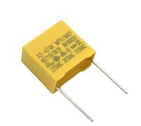 10 condensadores 470nF X2 condensador 275VAC paso 0.591 in X2 condensador de película de polipropileno 0,47 uF