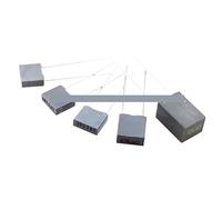 10 condensadores de corrección película polipropileno 15 mm, 2000 V, 471 J, 470 PF, P15 Capacitance Meters